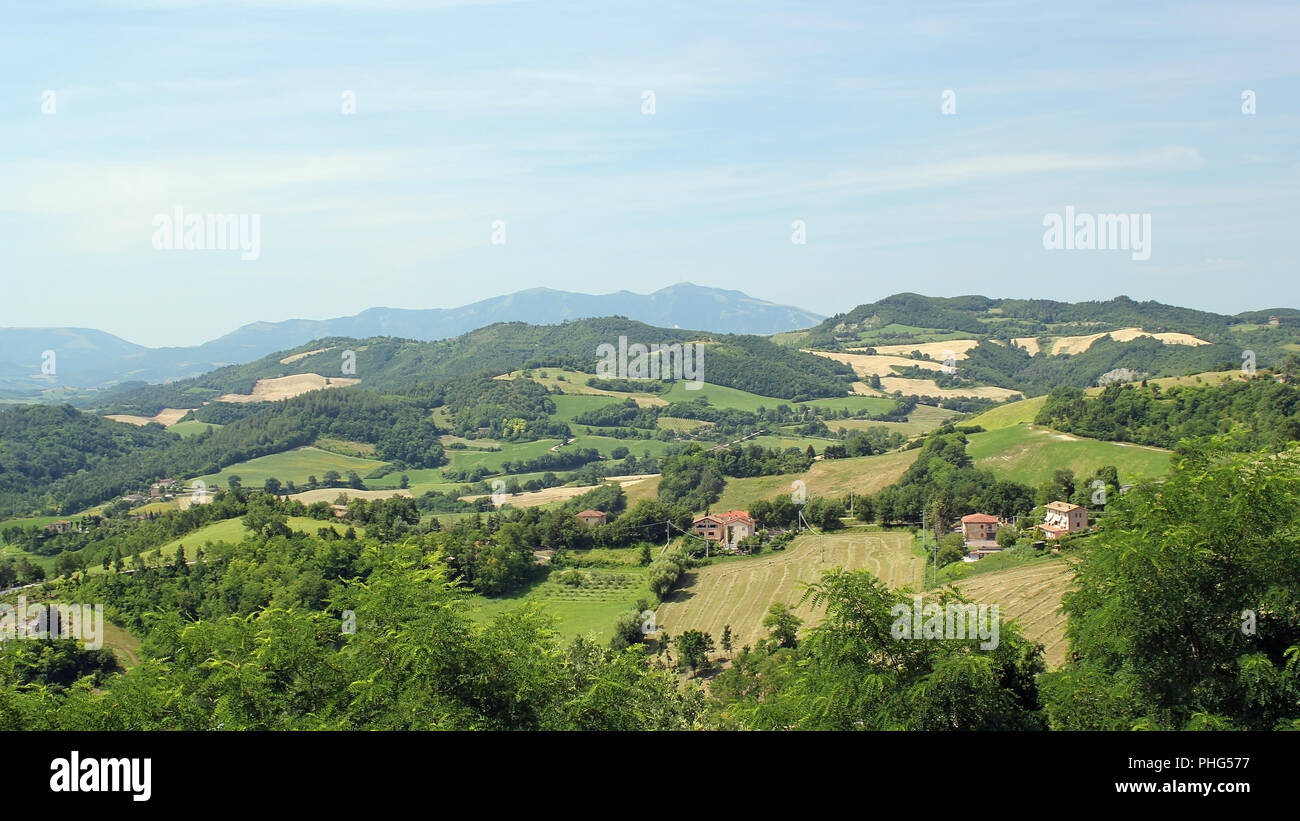 mountain Italian landscape Stock Photo