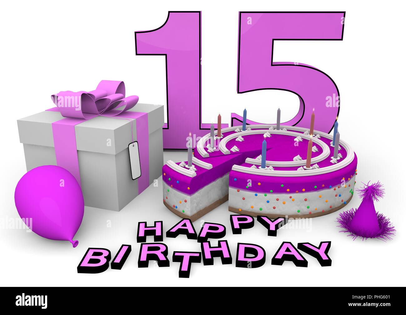 15 geburtstag hires stock photography and images Alamy