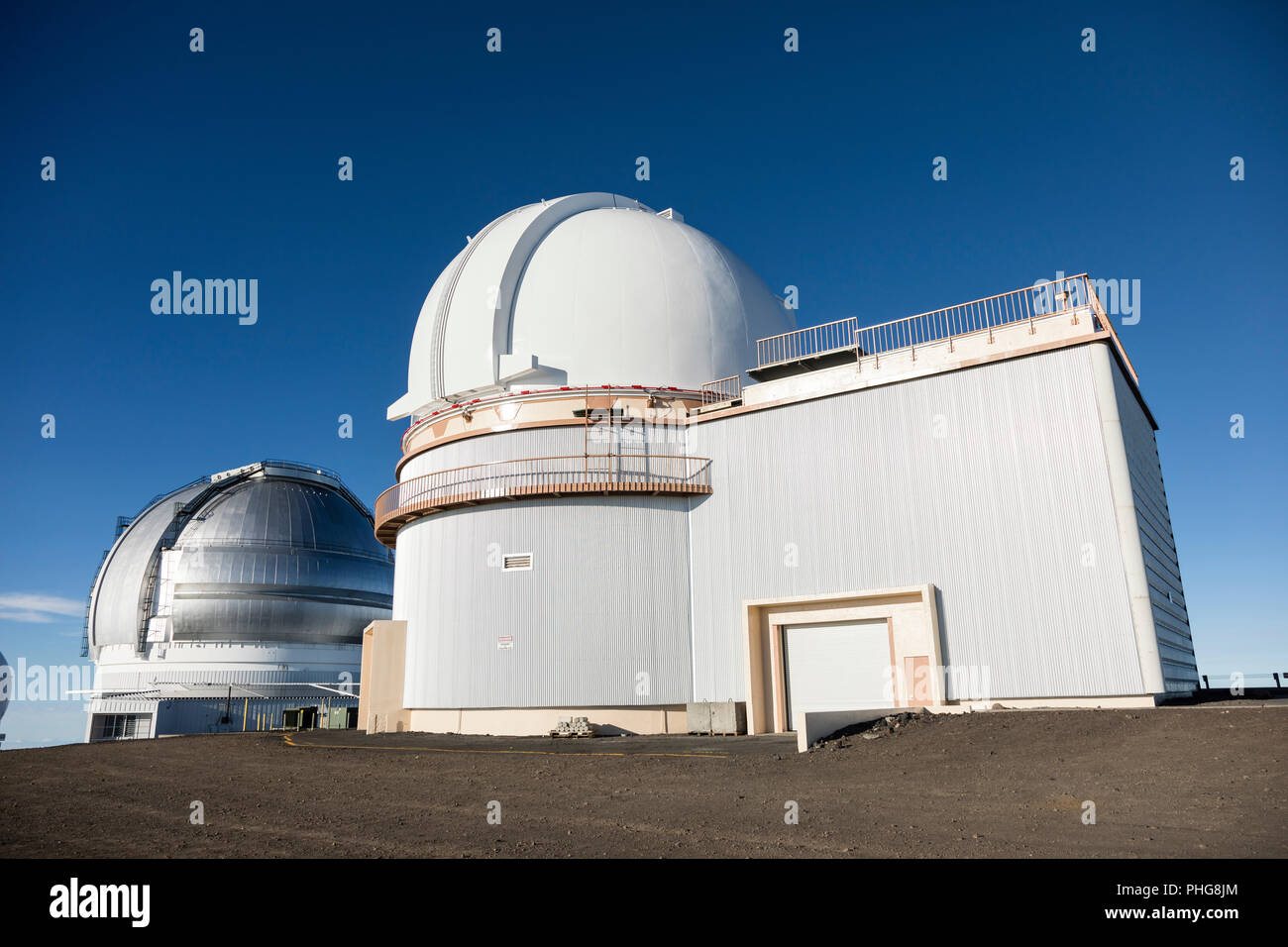 Mauna Kea University of Hawaii 2.2m Telescope, Big Island, Hawaii Stock