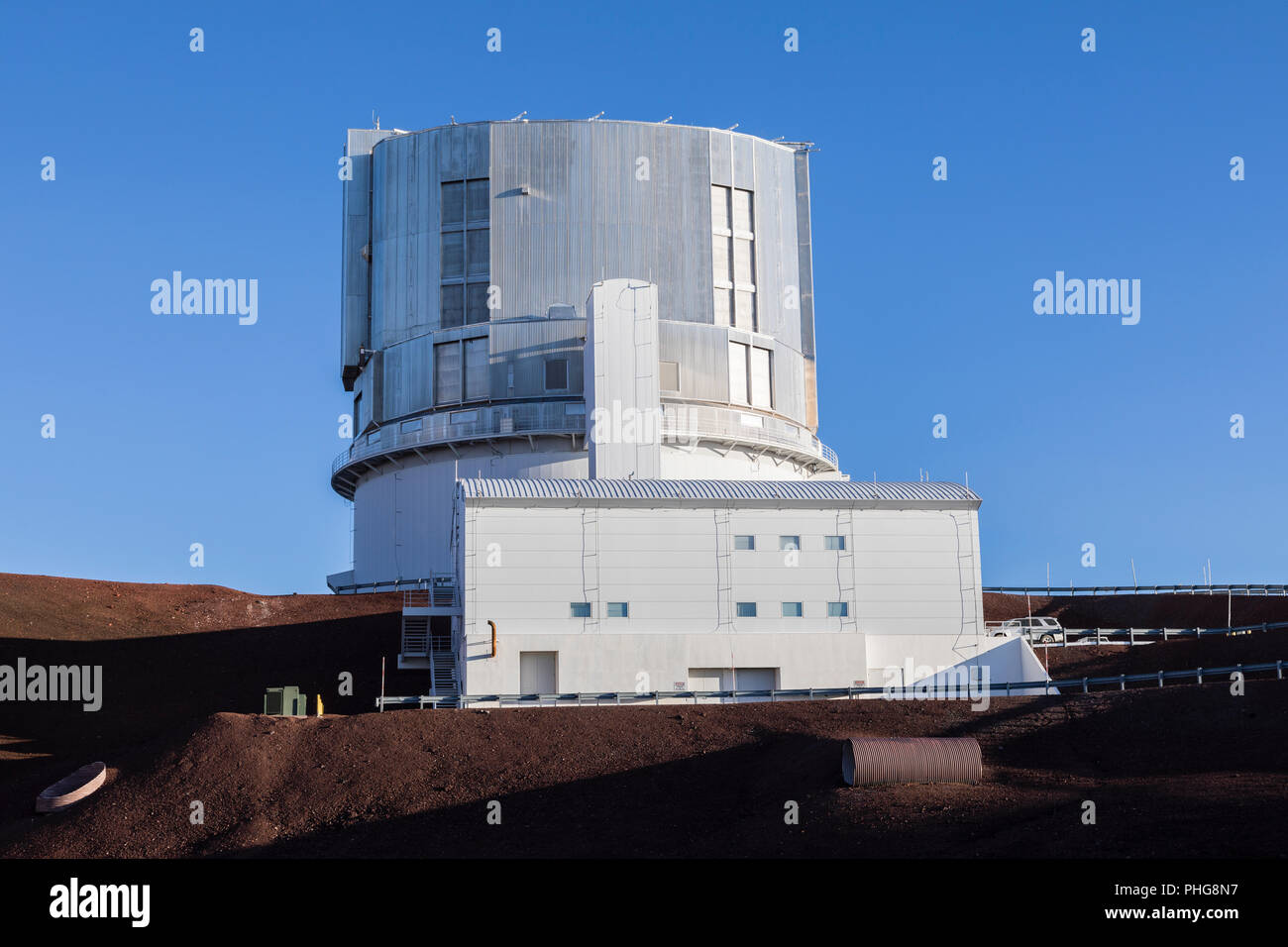 Mauna Kea Subaru Telescope, Big Island, Hawaii Stock Photo Alamy