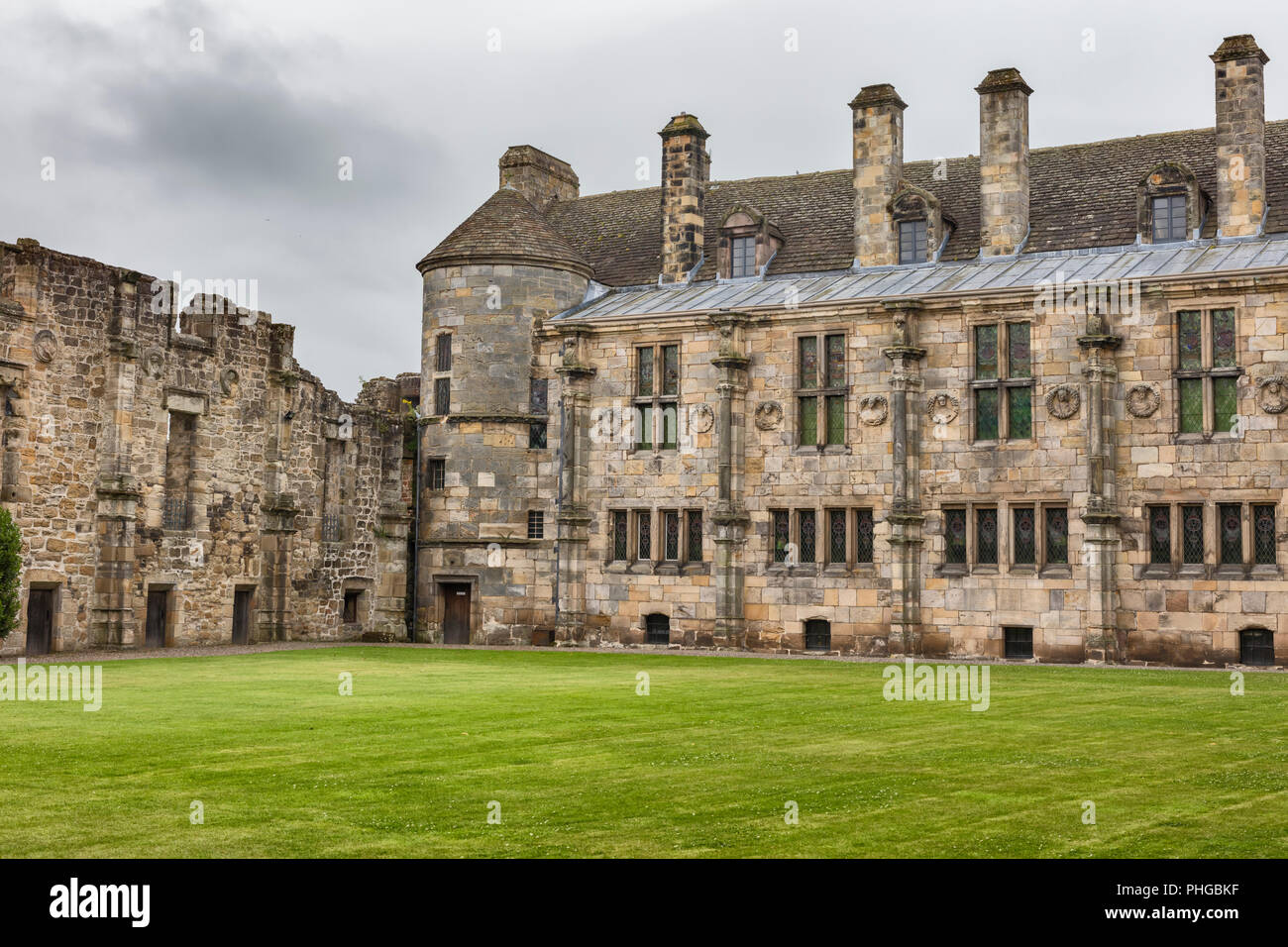 Falkland palace, Fife, Scotland, UK Stock Photo Alamy
