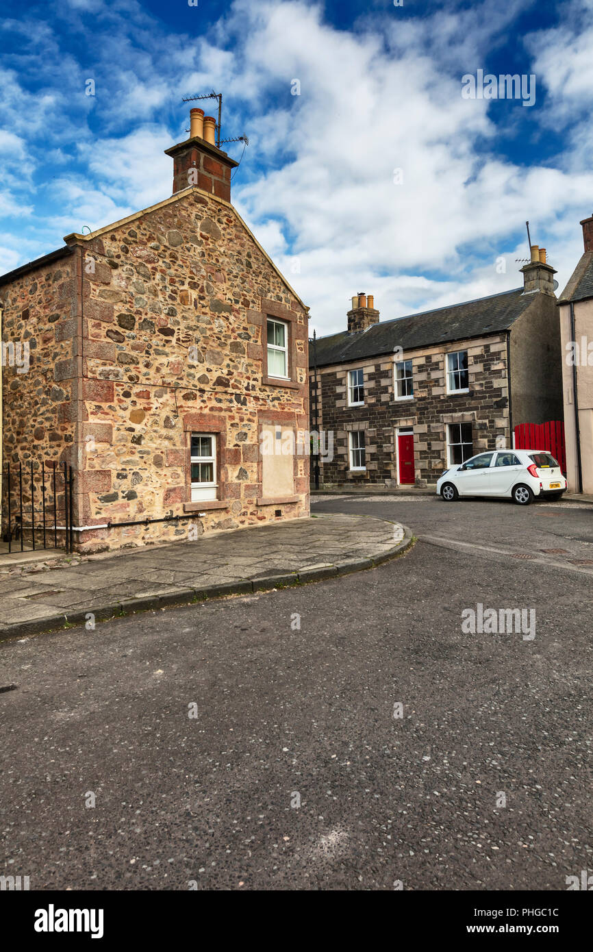 Vintage house, Perth and Kinross, Scotland, UK Stock Photo