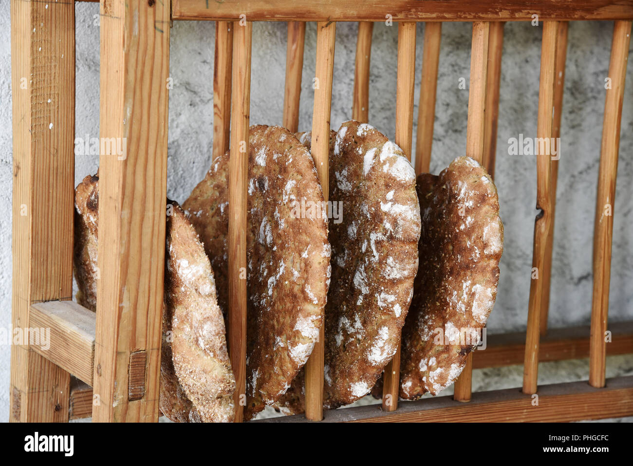 Flat bread Stock Photo