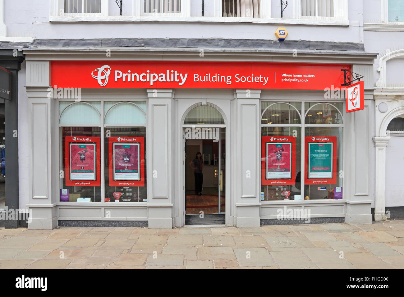 Principality Building Society branch, Shrewsbury Stock Photo Alamy