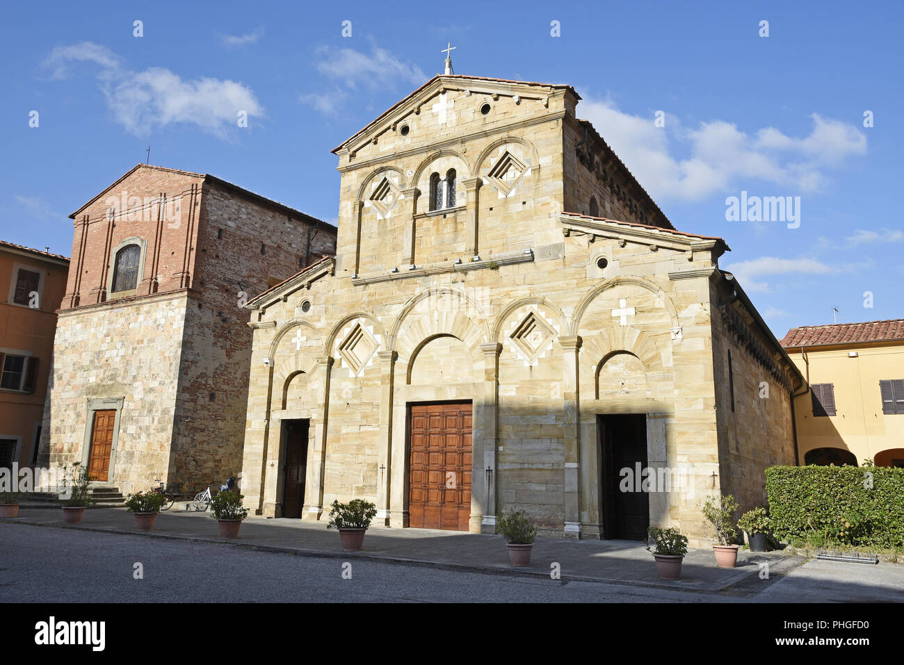 Pieve di Santa Maria Stock Photo Alamy