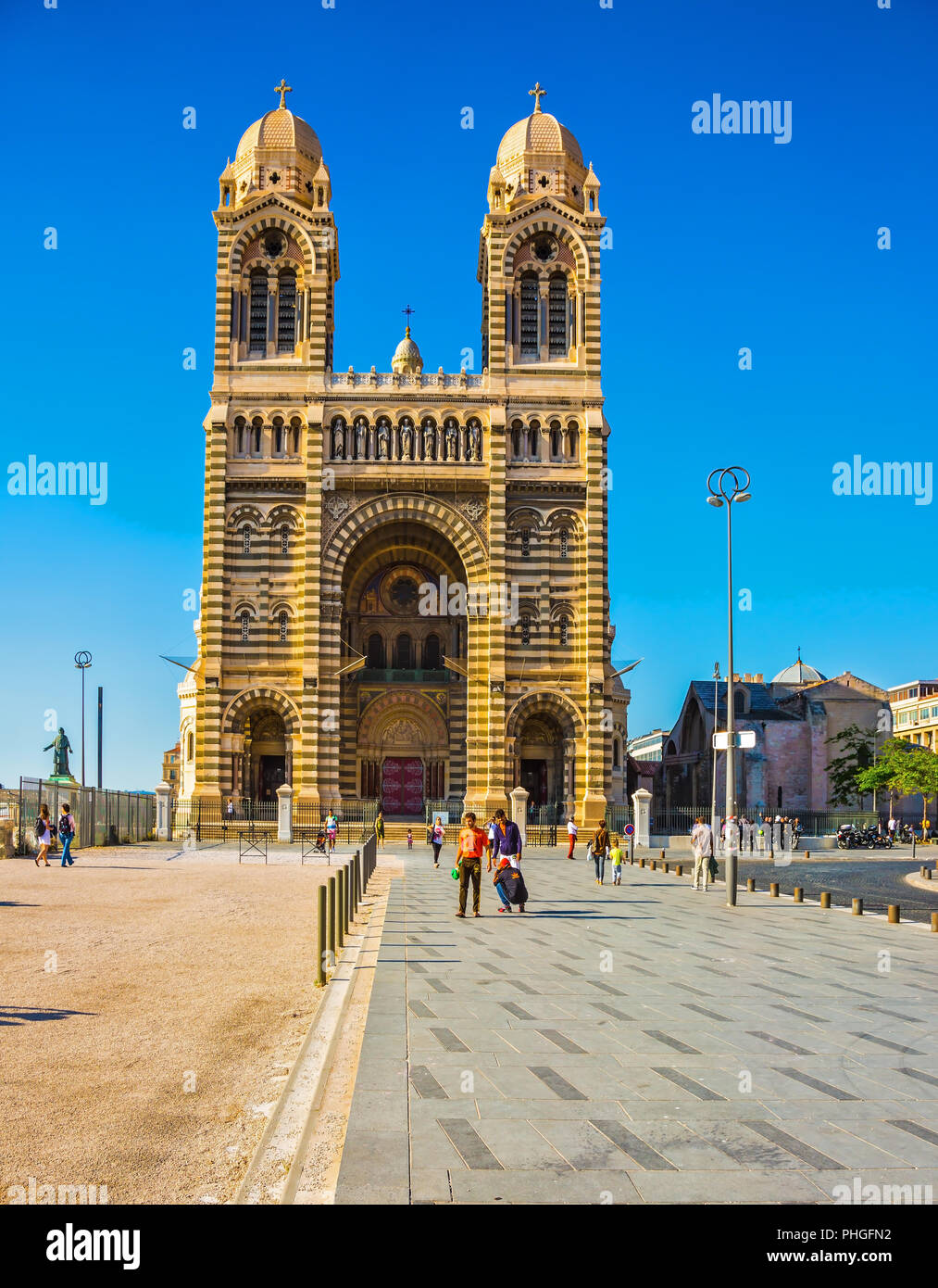The Cathedral of Saint Mary Major Stock Photo