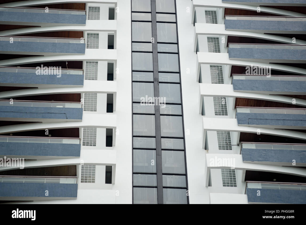 Condominium background Stock Photo