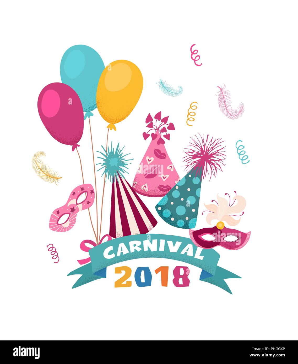 funfair elements composition Stock Vector Image & Art - Alamy