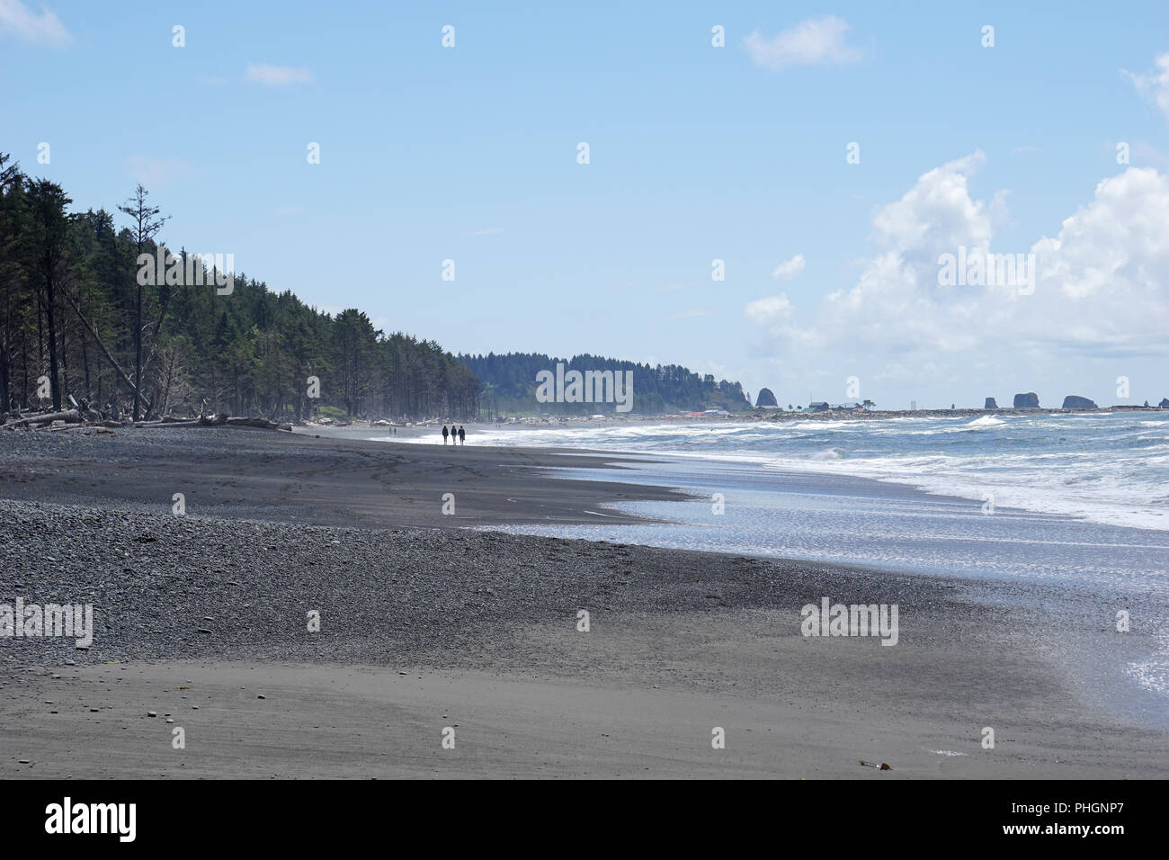 Rialto Beach, Olympic National Park, Washington, USA Stock Photo