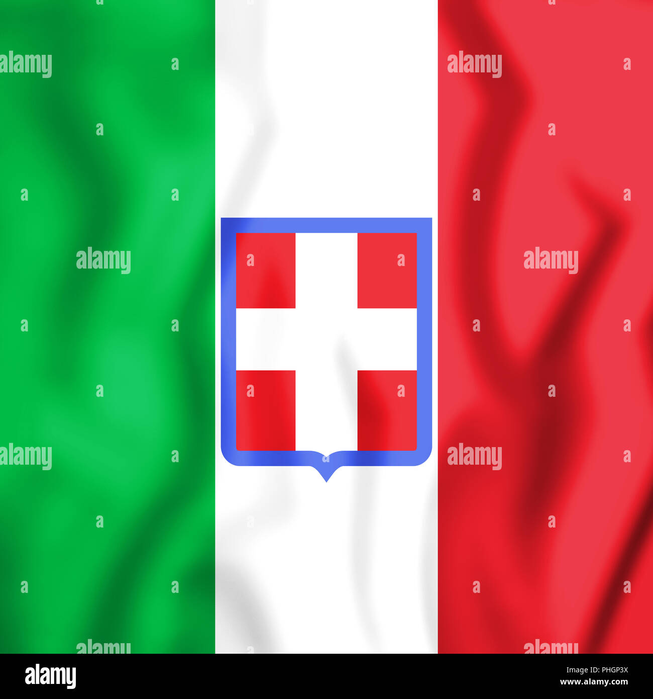 MagFlags Large Flag Kingdom Of Sardinia 1848 | Regno Di Sardegna Nel Periodo 1816-1848 | Sa Rennu De Sardigna, 1816-1848 | Flag | 1.35m² | 14.5sqft | 90x150cm | 3x5ft