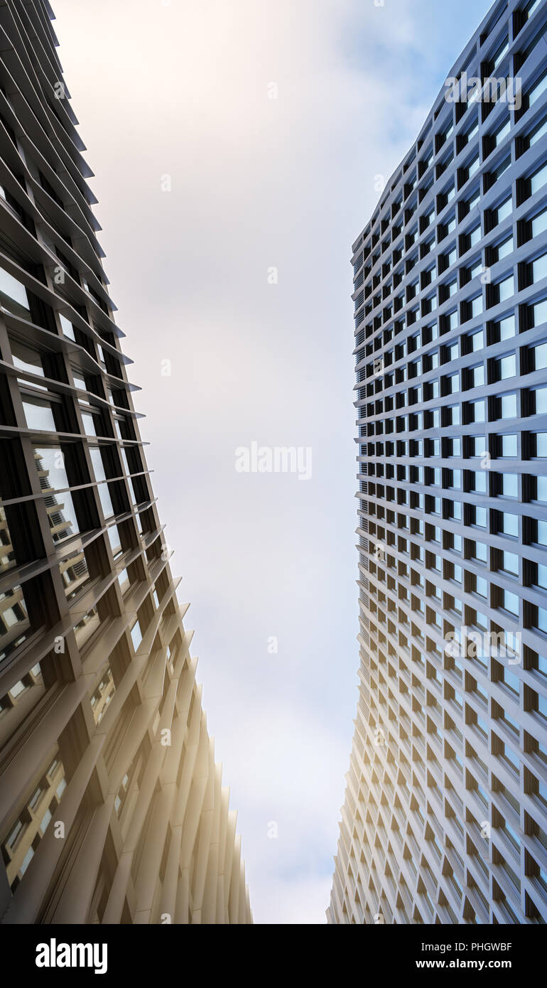 real estate in berlin city Stock Photo