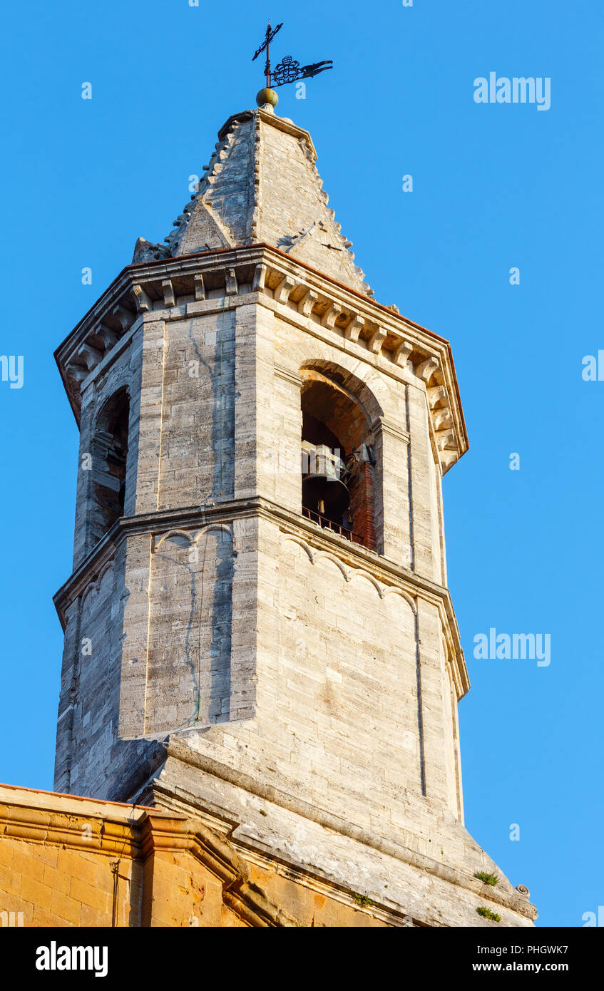 Bell tower pienza cathedral hi-res stock photography and images - Alamy
