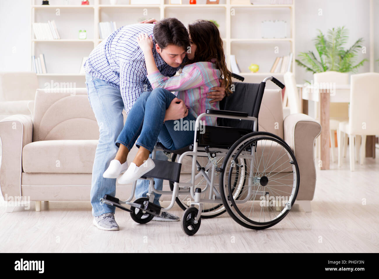 Family Caregiving At Home Hi res Stock Photography And Images Alamy