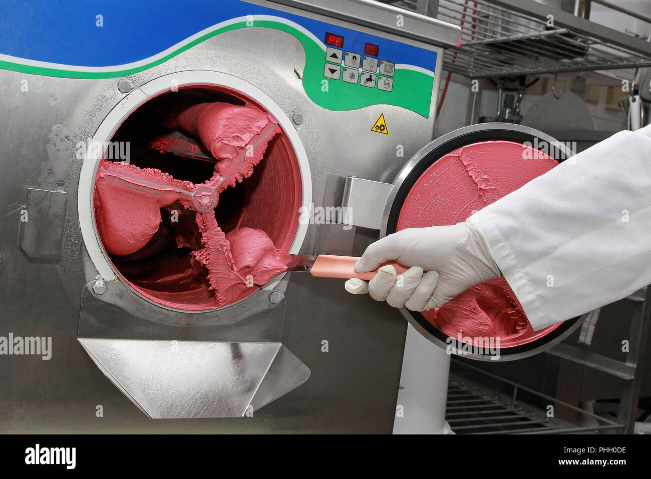 ice cream machine Stock Photo Alamy