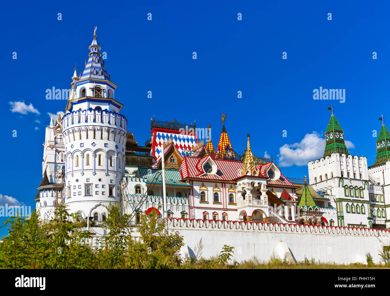 Izmailovo Kremlin - Moscow Russian Stock Photo