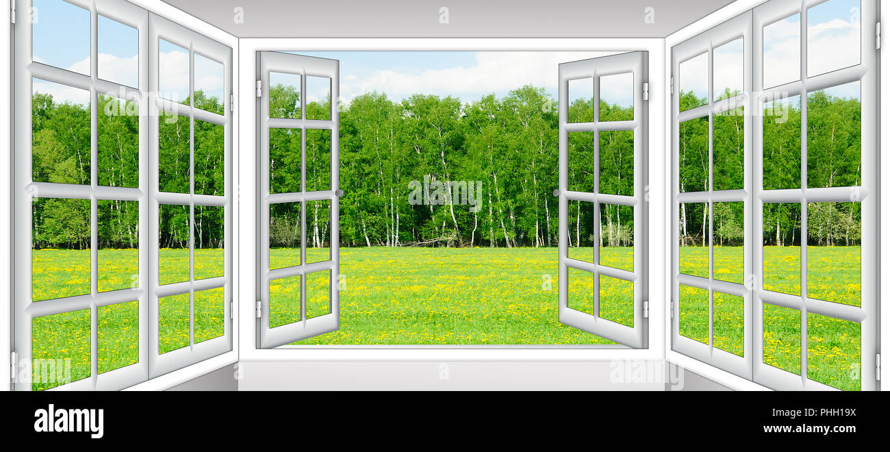 Dawn view from window hi-res stock photography and images - Alamy
