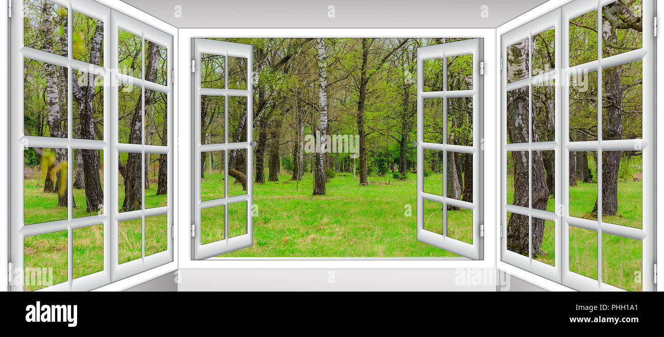 Dawn view from window hi-res stock photography and images - Alamy