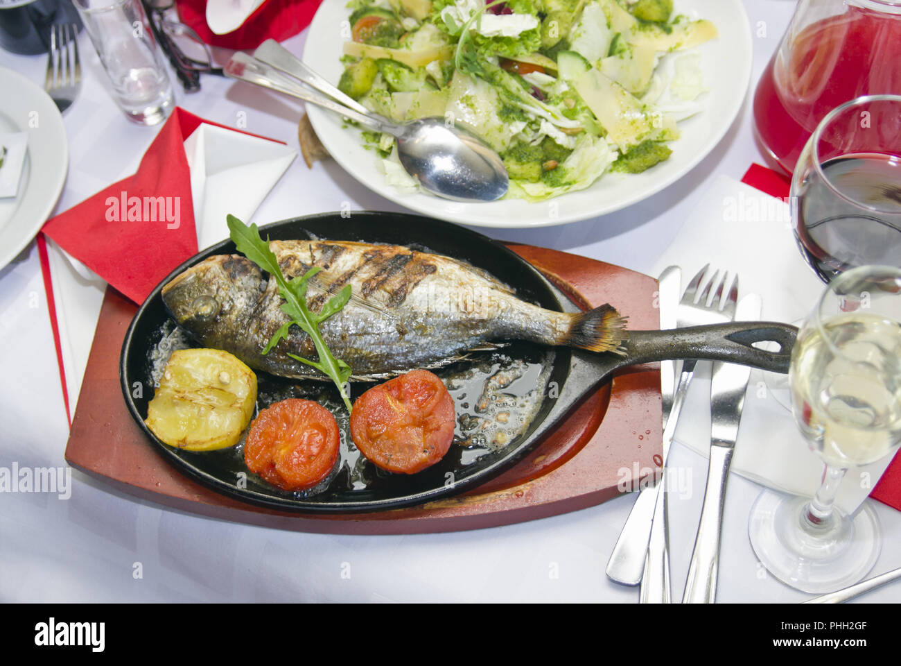 Restaurant Snapshot style photo Stock Photo Alamy