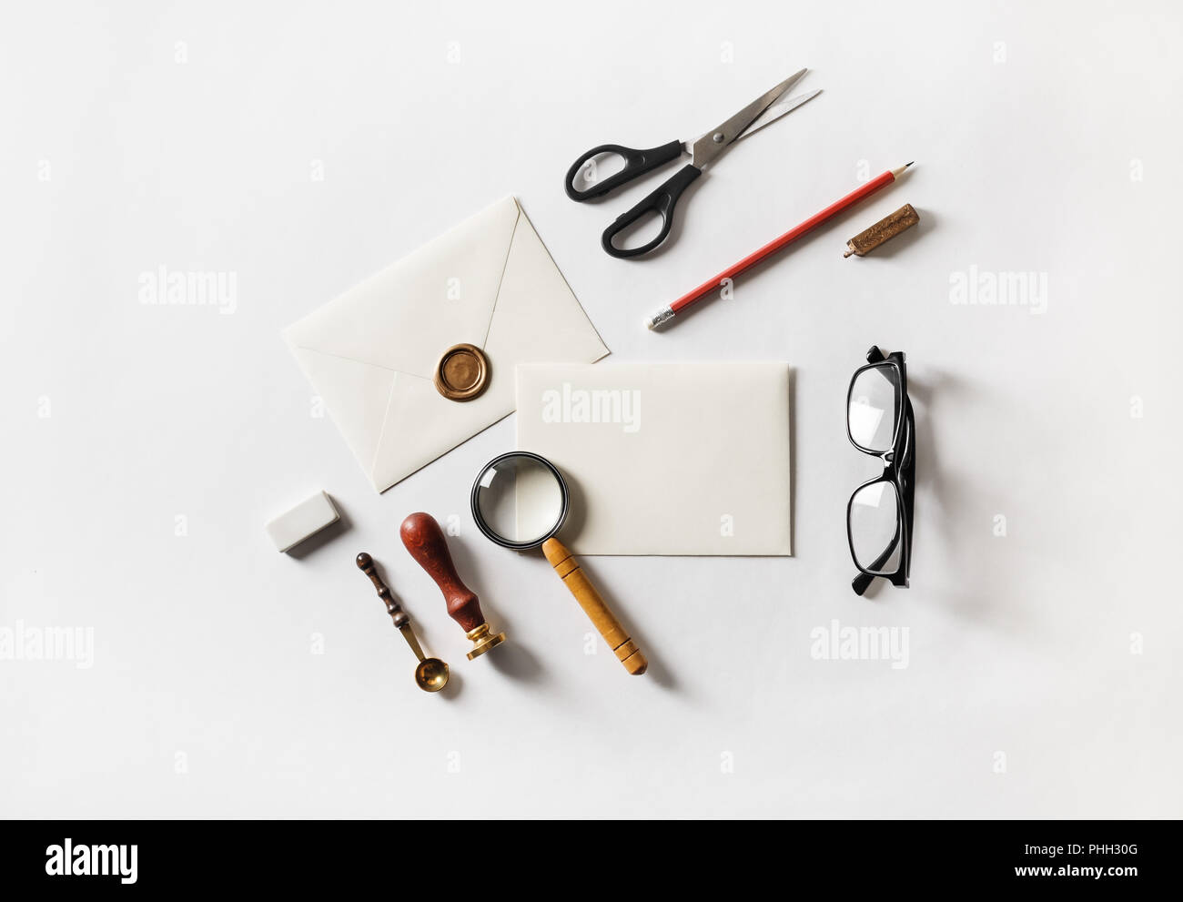 Envelopes and stationery Stock Photo Alamy