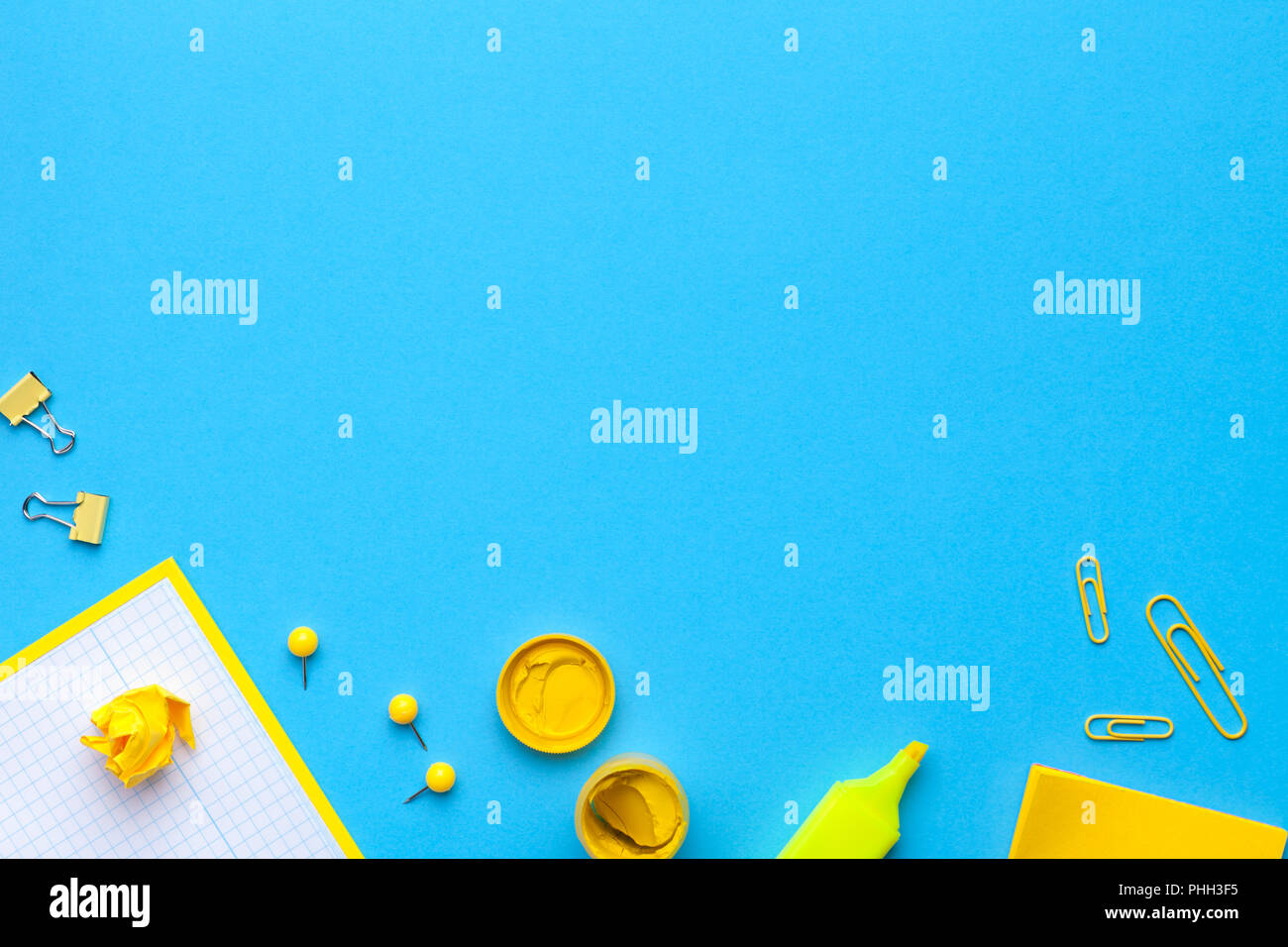 Background blue school office hires stock photography and images Alamy