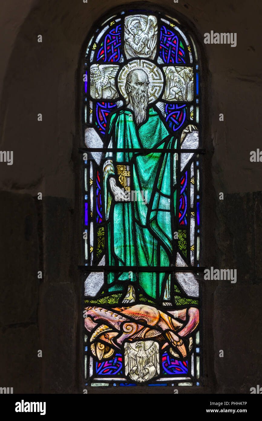 St. Andrew, stained glass window, Scottish National War Memorial