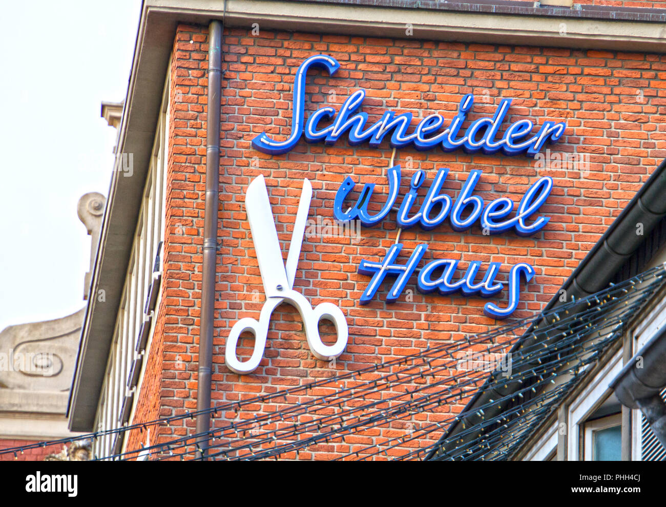 Schneider-Wibbel-Gasse, Dusseldorf, NRW, Germany Stock Photo