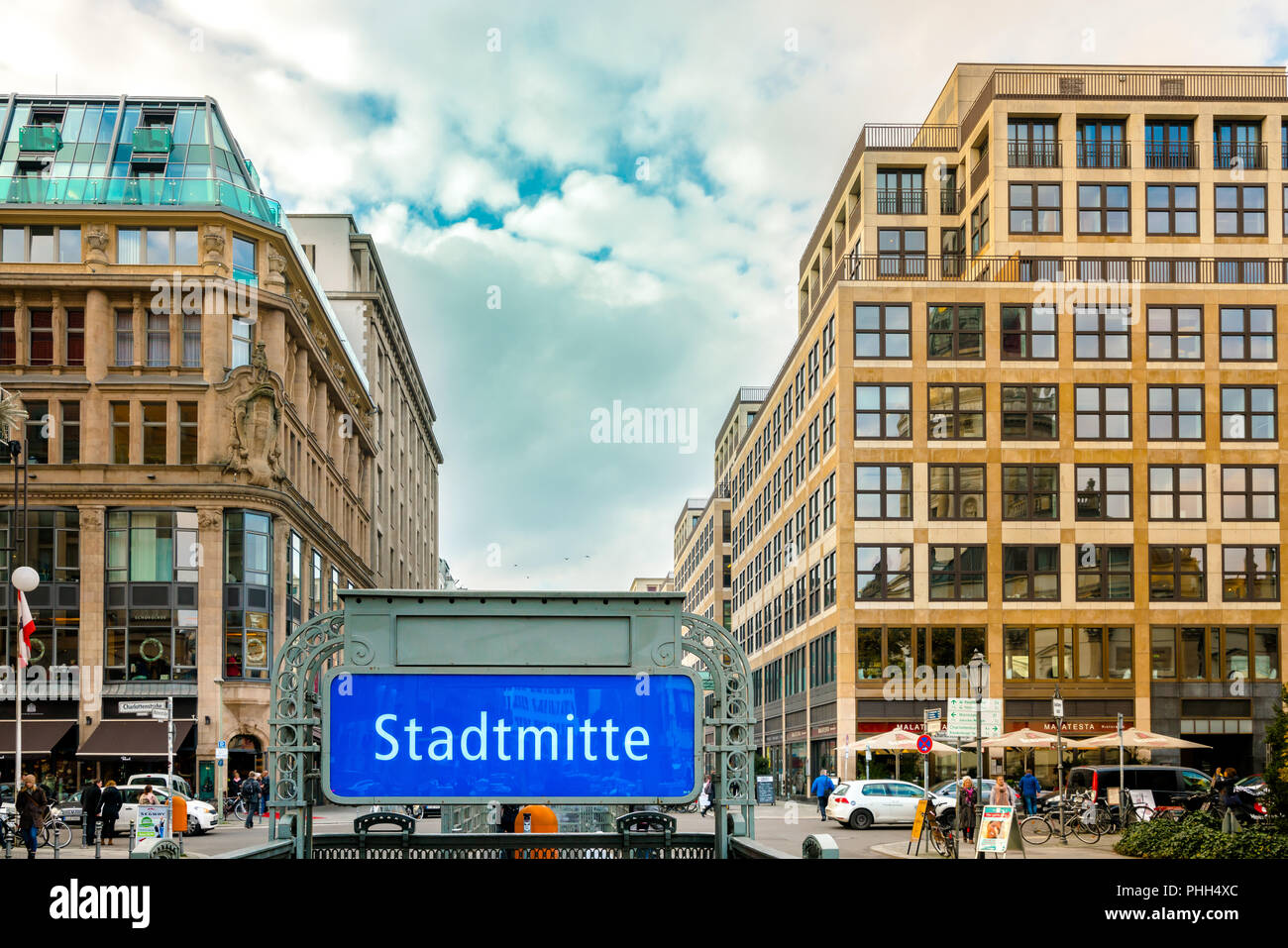 real estate in berlin city Stock Photo