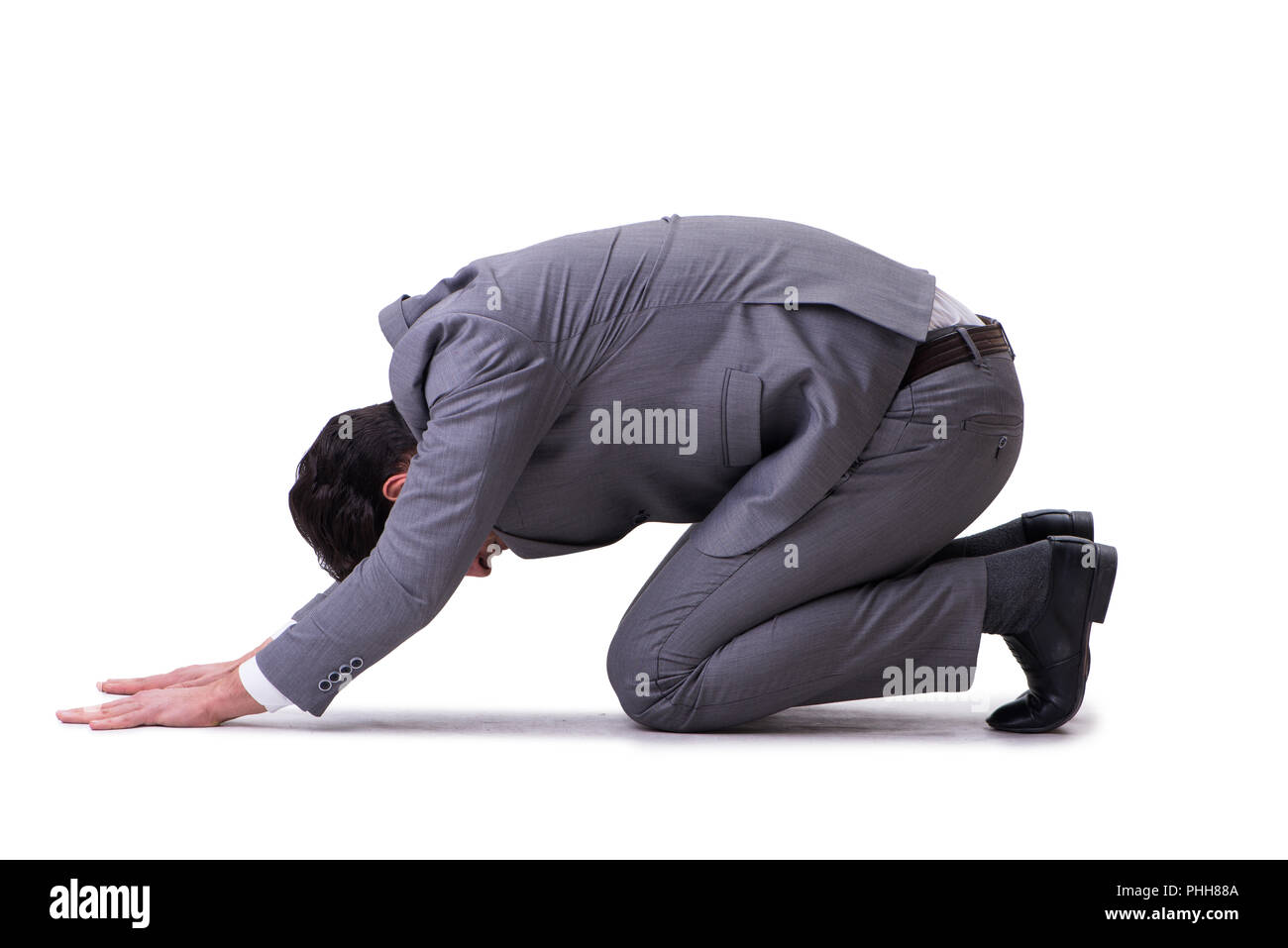 Man On Knees Beg High Resolution Stock Photography and Images - Alamy