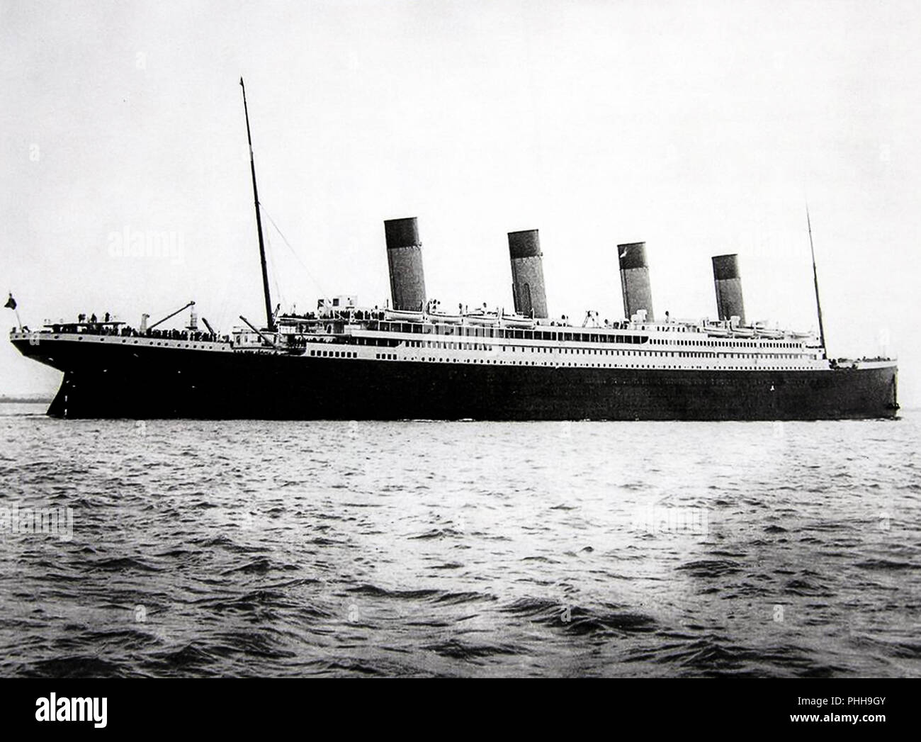 RMS Titanic Year 1912 Stock Photo Alamy