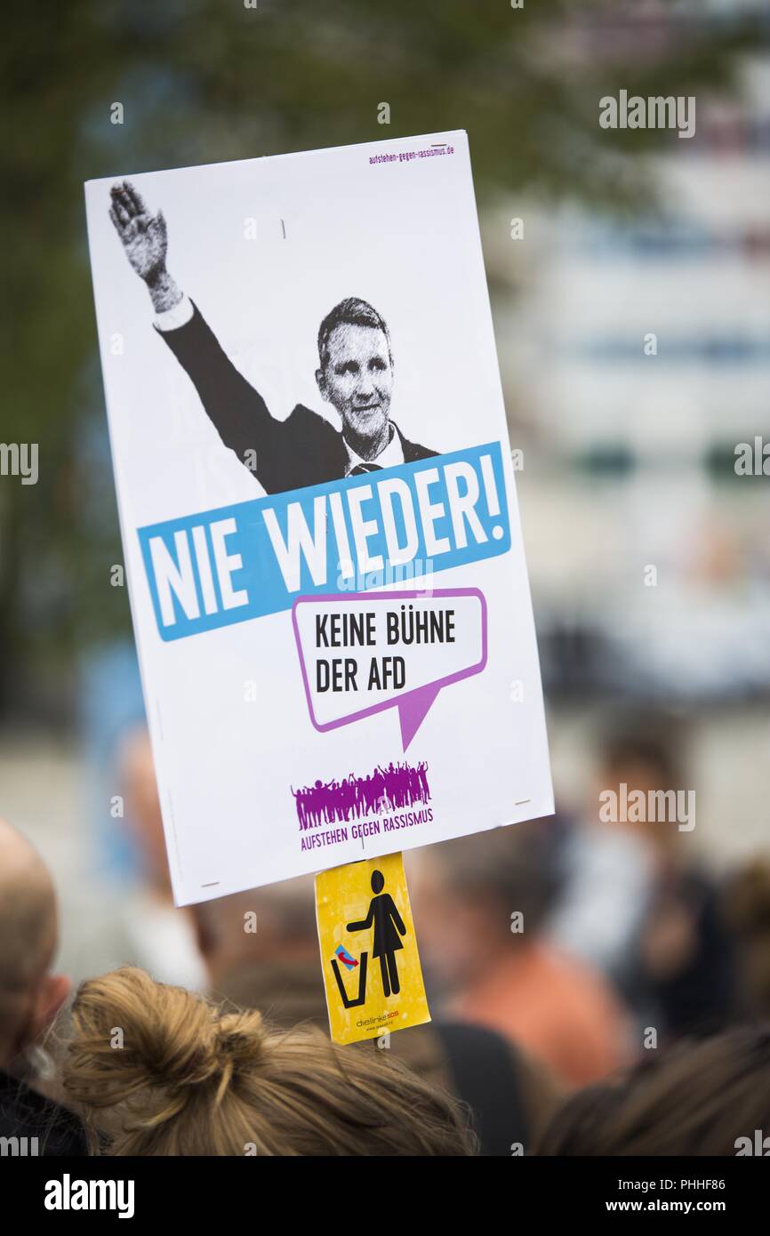 Chemnitz, Saxony, Germany. 1st Sep, 2018. XXXX Credit: Jannis Grosse/ZUMA Wire/Alamy Live News Stock Photo