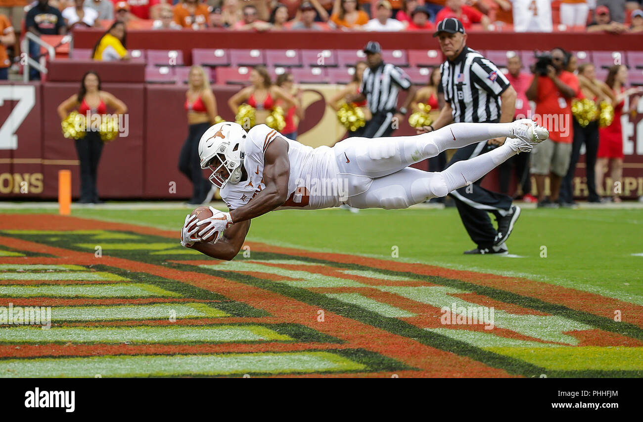 September 1 2018 Texas Longhorns Wr 6 Devin Duvernay