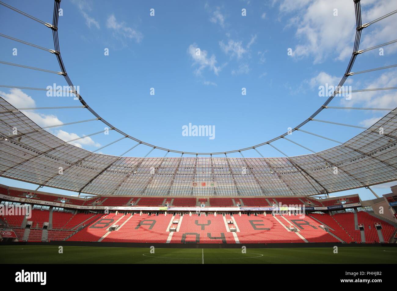 Football Stadium Bayarena Leverkusen Hi-res Stock Photography And ...