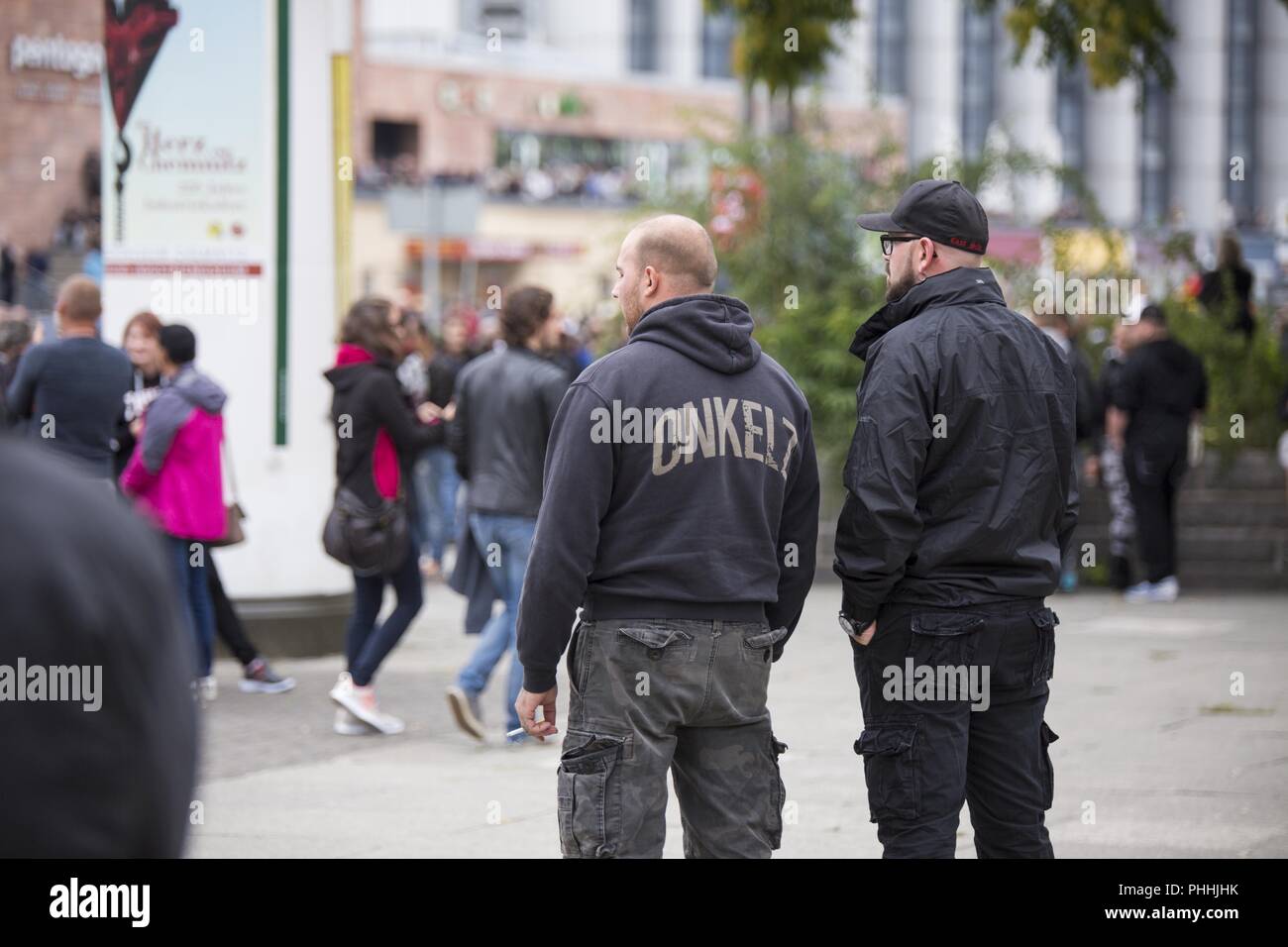 Chemnitz, Saxony, Germany. 1st Sep, 2018. Demonstratiom of Pro CHemnitz Credit: Jannis Grosse/ZUMA Wire/Alamy Live News Stock Photo