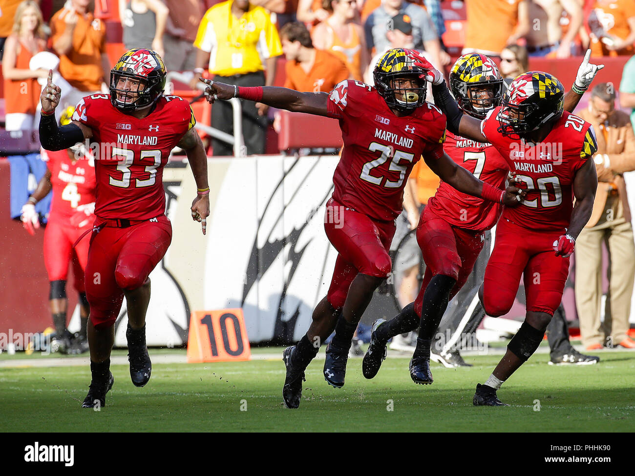 September 1 2018 University Of Maryland Terrapins Db 25