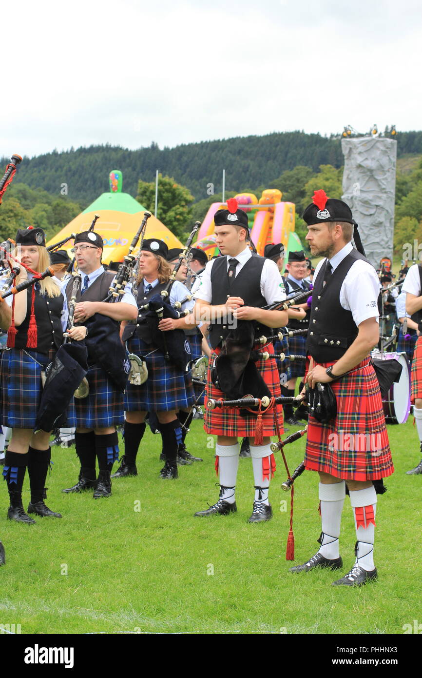 Highland Games March Past Prizegiving 1st September 2018 - 