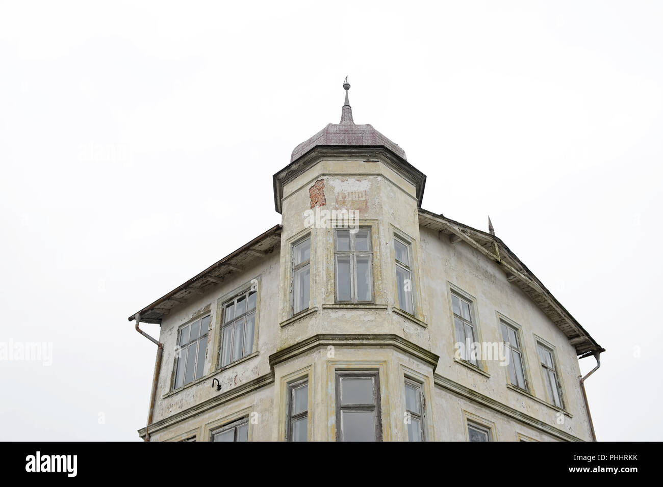 cottage on the island hiddensee Stock Photo