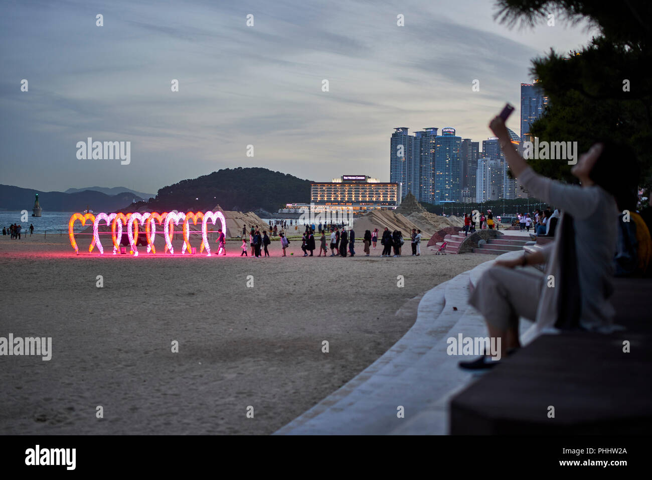 Haeundae Sand Festival Stock Photos Haeundae Sand Festival