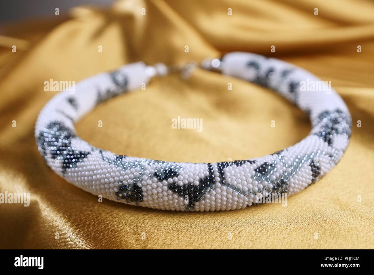 Seed bead shop rope necklace