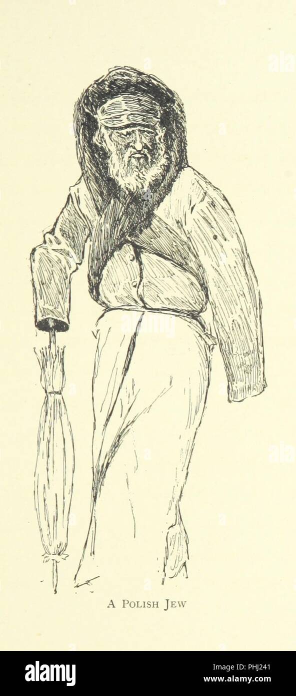 Image  from page 103 of 'The Jew at Home. Impressions of a summer and an autumn spent with him in Russia and Austria. [Reprinted with additions from “The Illustrated London News.”] ... With illustrations by the auth0083. Stock Photo