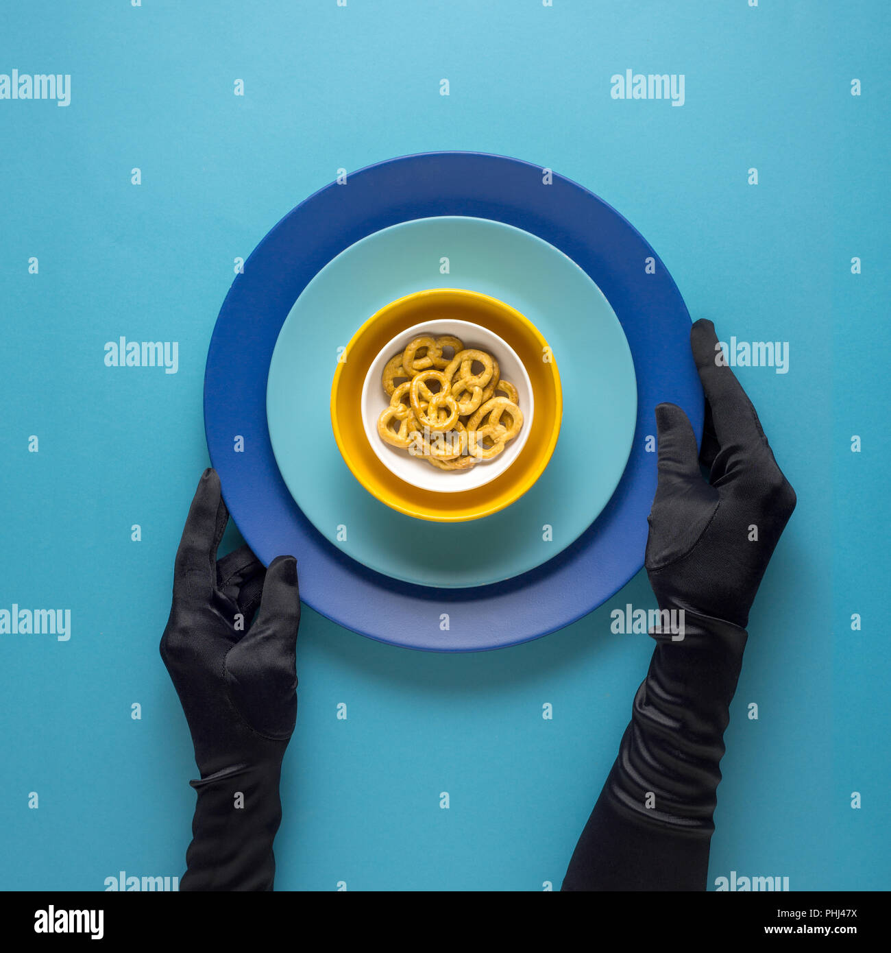 Dinner is served Stock Photo - Alamy
