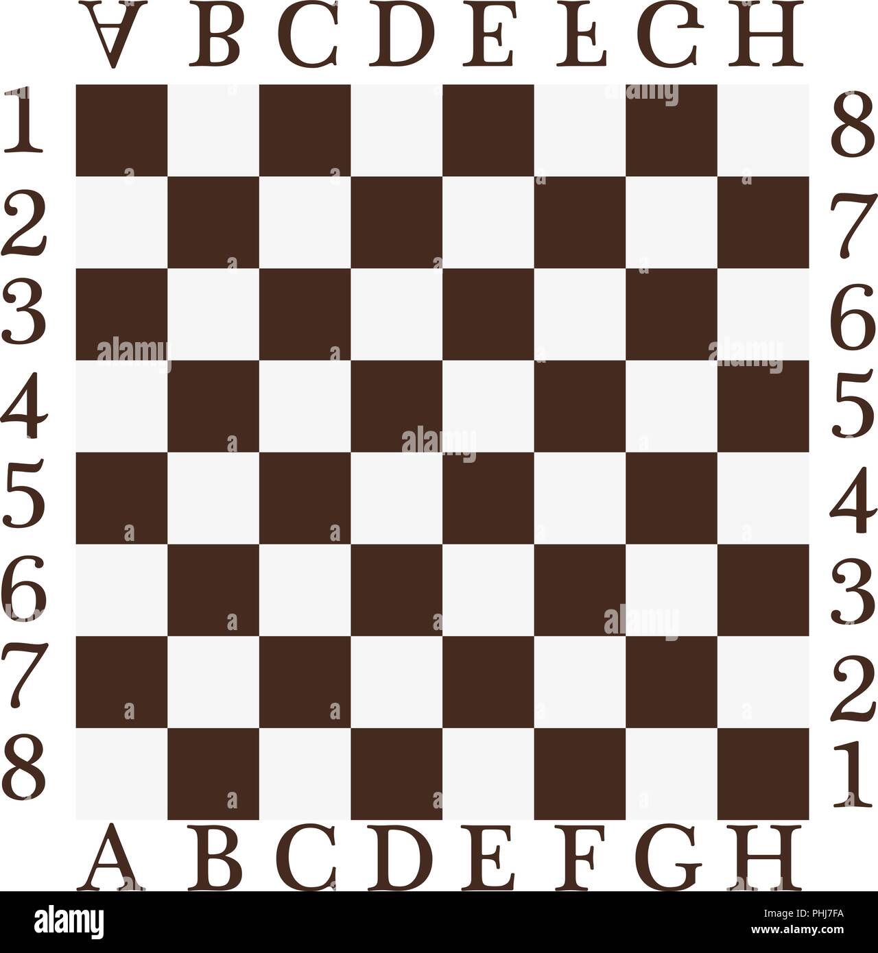 Vector Modern Chess Board Background Design Eps10 Stock Vector