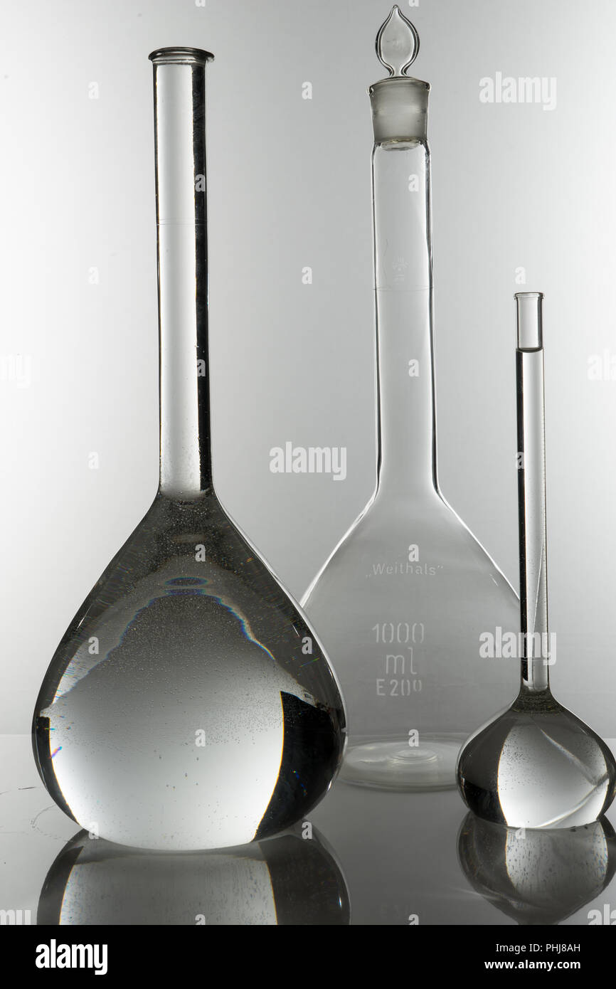 Pharmaceutical glass jars in the laboratory Stock Photo Alamy