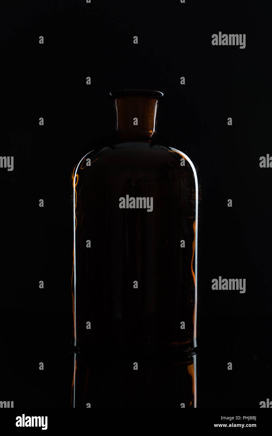 Pharmaceutical glass jars in the laboratory Stock Photo Alamy