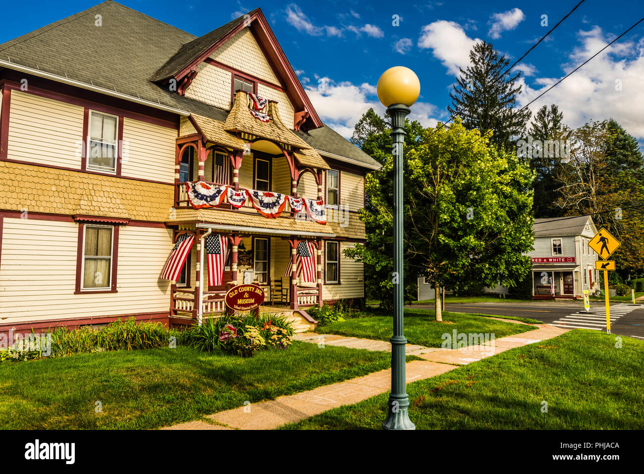Old Tolland County Jail and Museum Tolland , Connecticut, USA Stock