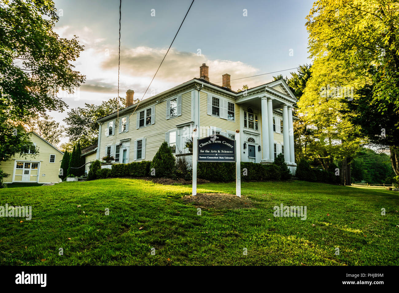 Church Farm Ashford , Connecticut, USA Stock Photo Alamy