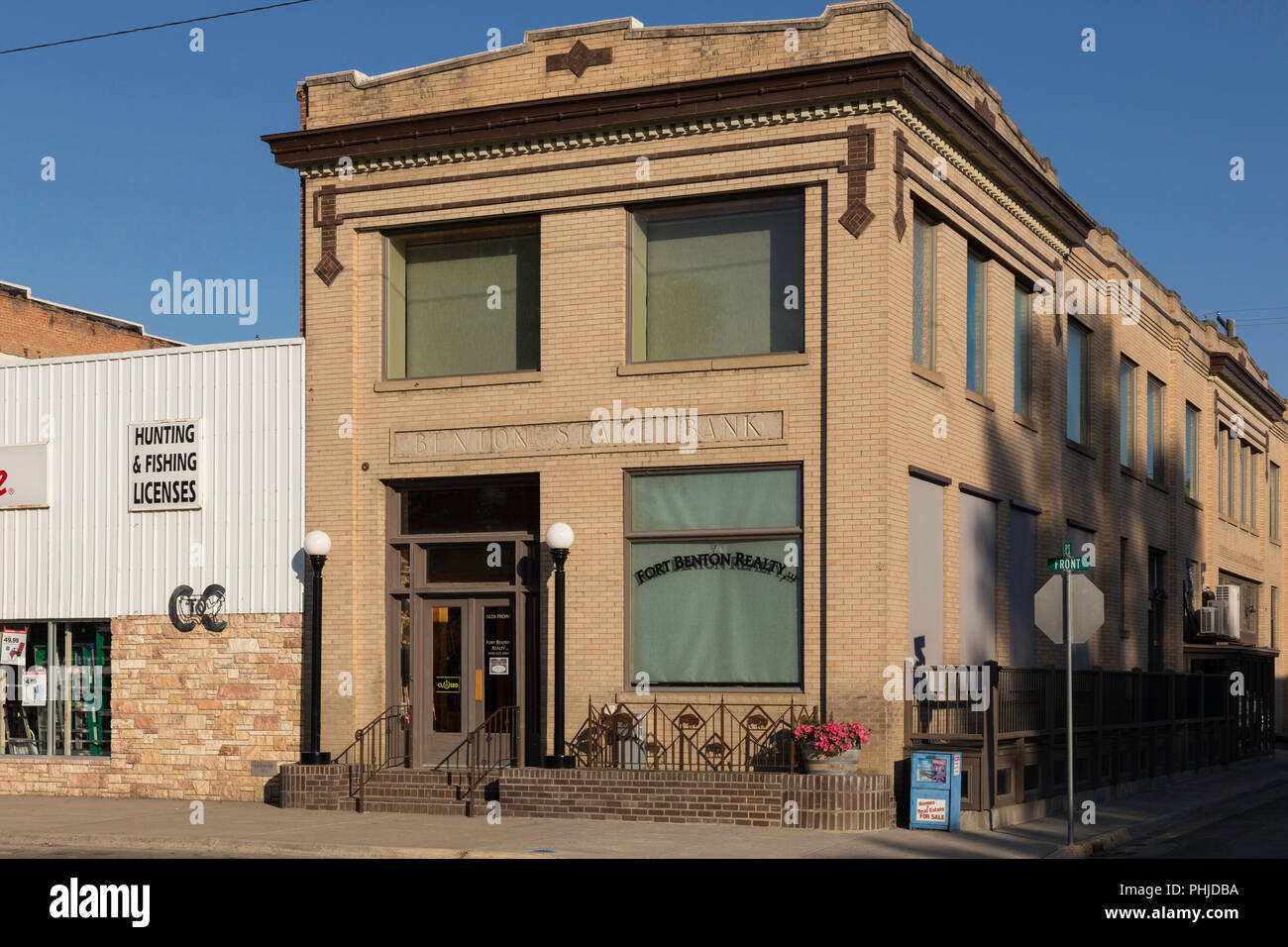 Fort Benton, MT, USA Stock Photo Alamy