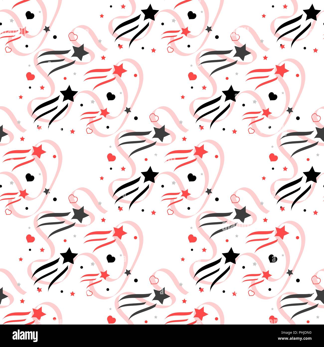 Seamless pattern with stars background, vector illustration EPS 10 Stock Vector