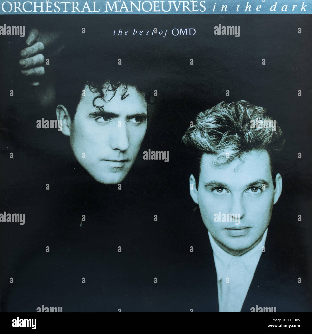 Orchestral manoeuvres in the dark - The best of OMD - album cover Stock Photo