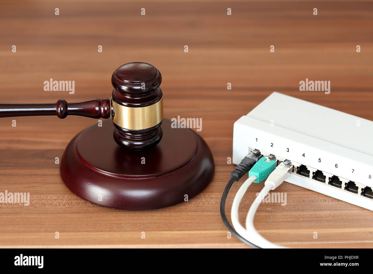 network connection and law Stock Photo Alamy