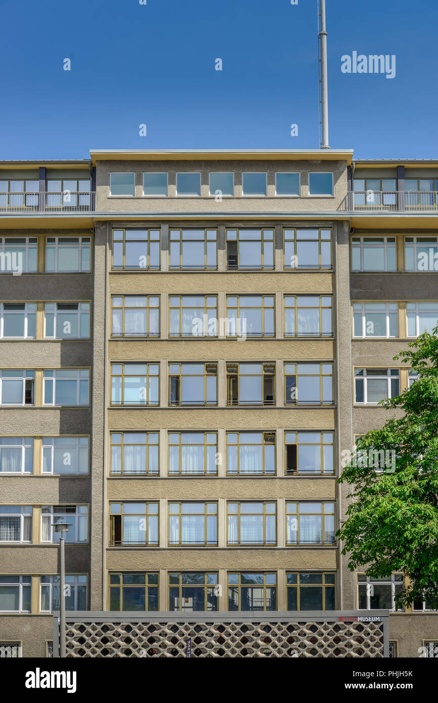 Haus 1, Stasi-Museum, Normannenstrasse, Lichtenberg, Berlin, Deutschland Stock Photo